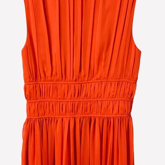 Gianni Bini Rhea Maxi Dress Orange Flowy Wedding Guest Soft Girl Romantic 4 - Picture 7 of 12